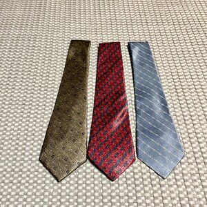 3 Jesus Religious Ties JOSH Attires Men's Neckties Made By "Talitha Cumi Women"